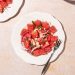 Summer Watermelon Salad with Crumbled Vegan Feta