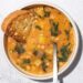 Filling White Bean Stew with Potatoes and Greens